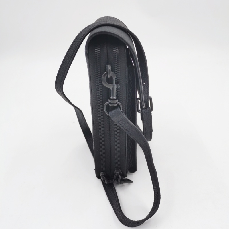 Vegan Fashion Recycled Pineapple Leaf Crossbody Wallet with Cards Holer and Slots