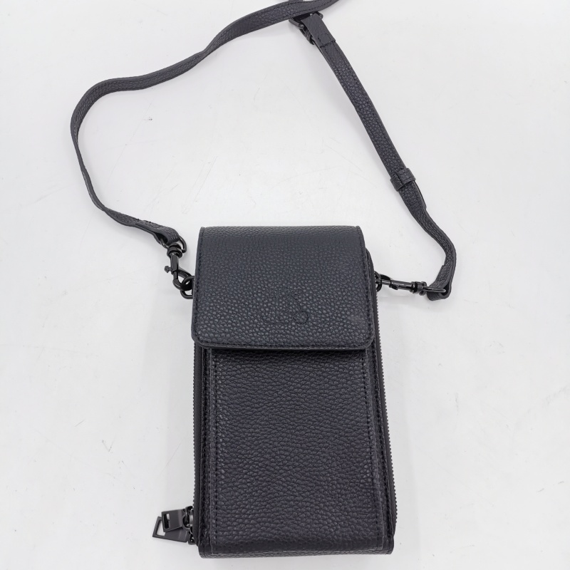 Vegan Fashion Recycled Pineapple Leaf Crossbody Wallet with Cards Holer and Slots