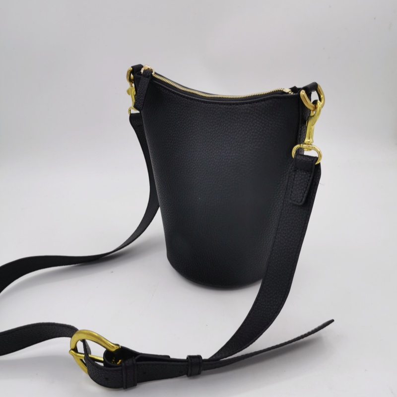 Factory Price Luxury Pineapple Leather Bucket Handbag with Removable Shoulder Strap And Handle