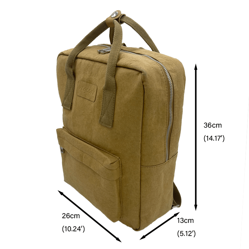 MZK18213 Washable Kraft Paper Backpack