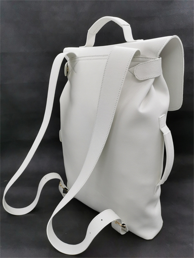 Bio-Based Pineapple Leather Laptop Backpack for Work Travel, Fits 15 Inches Laptop