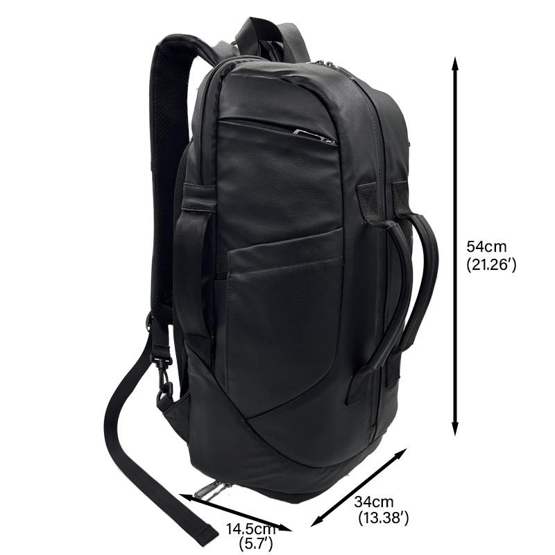 Bio-Based Multi-Functional Convertible Luxury Casual Sports Backpack Carry on Travel Bag