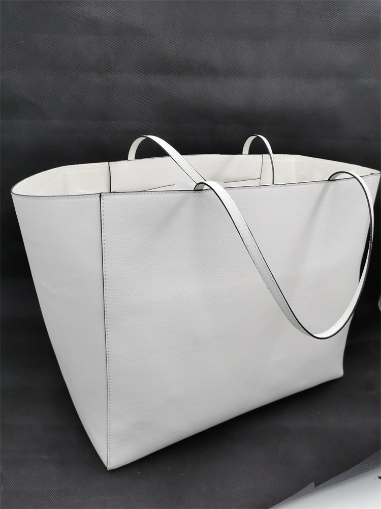 Large Capacity Bio-Based Pineapple Leather Vegan Tote Bag for Outdoors Shopping Travel